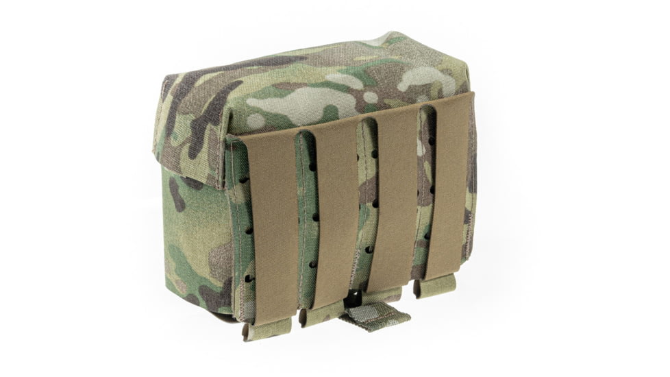 Raptor Tactical Skin Ammo M249 SAW NUTSACK Pouch, Soft, Black, 100, SKN249-BL-100