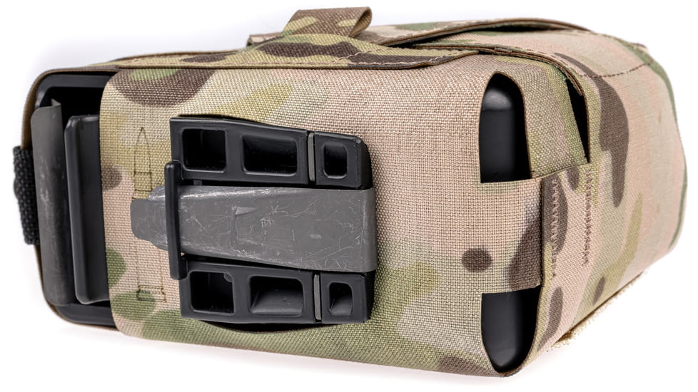 Raptor Tactical Skin Ammo M249 SAW NUTSACK Pouch, Soft, Black, 100, SKN249-BL-100