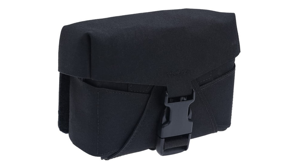 Raptor Tactical Skin Ammo M249 SAW NUTSACK Pouch, Soft, Black, 100, SKN249-BL-100