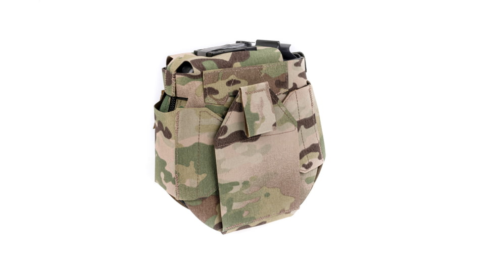 Raptor Tactical Skin Ammo M249 SAW NUTSACK Pouch, Soft, Black, 200, SKN249-BL-200