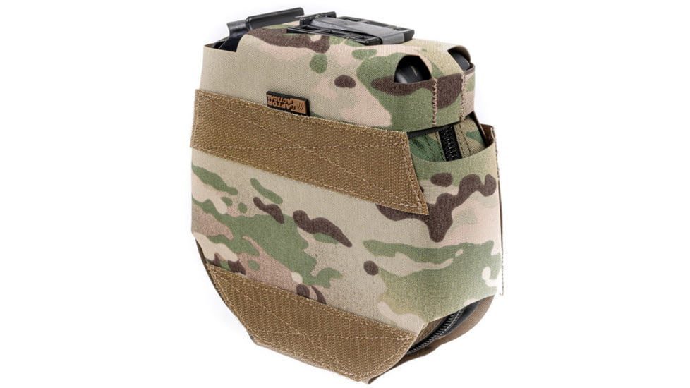 Raptor Tactical Skin Ammo M249 SAW NUTSACK Pouch, Soft, Black, 200, SKN249-BL-200