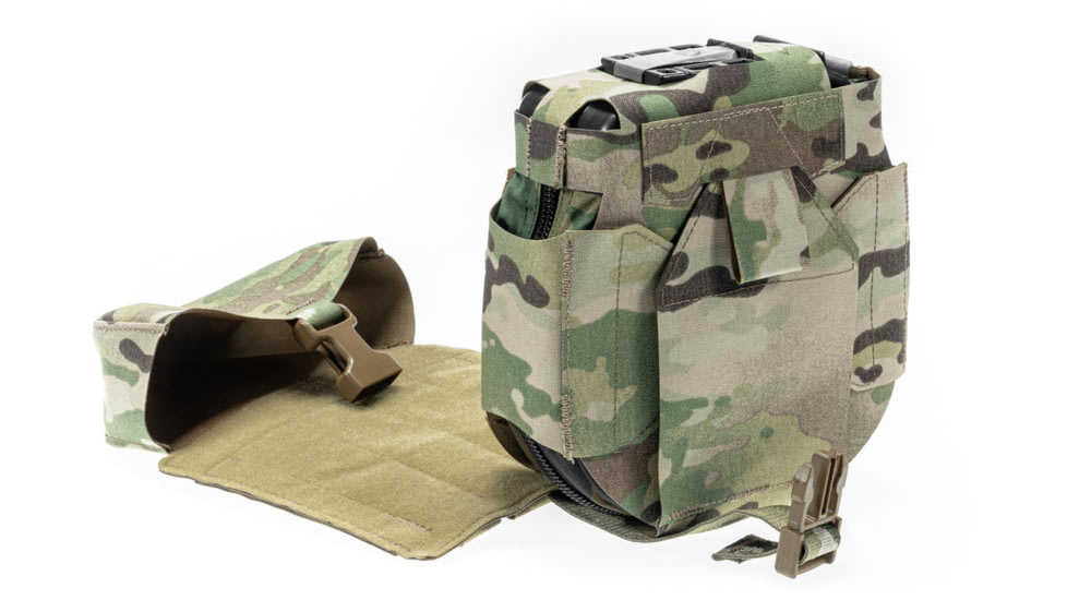 Raptor Tactical Skin Ammo M249 SAW NUTSACK Pouch, Soft, Black, 200, SKN249-BL-200