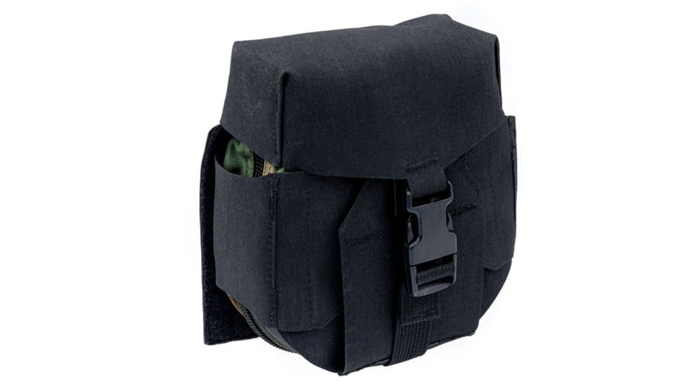 Raptor Tactical Skin Ammo M249 SAW NUTSACK Pouch, Soft, Black, 200, SKN249-BL-200