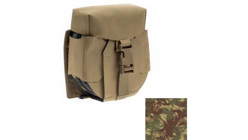 Raptor Tactical Skin Ammo M249 SAW NUTSACK Pouches, Soft, Rhodesian, 100, SKN249-RH-100