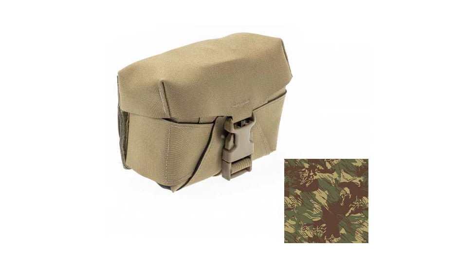 Raptor Tactical Skin Ammo M249 SAW NUTSACK Pouches, Soft, Rhodesian, 200, SKN249-RH-200