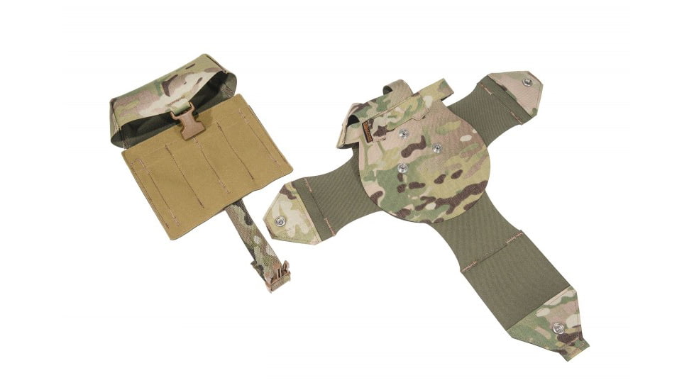 Raptor Tactical Skin Ammo M249 SAW NUTSACK Pouch, Soft, Multicam, 200, SKN249-MC-200