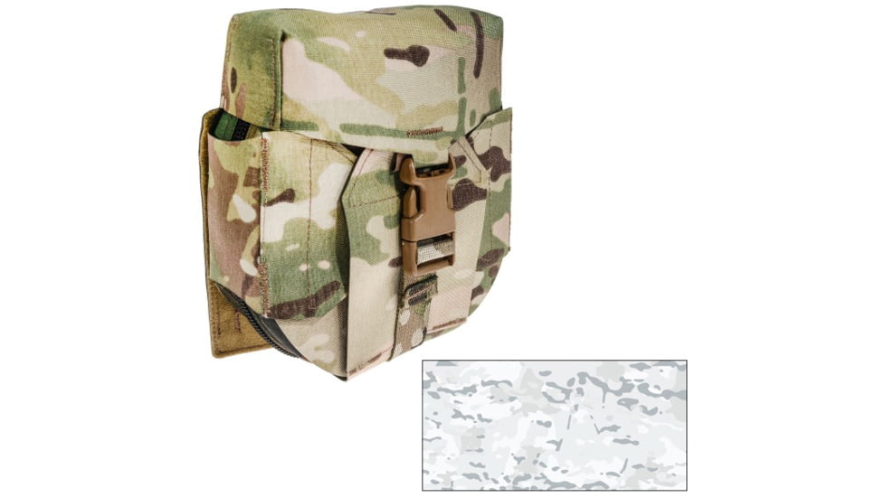 Raptor Tactical Skin Ammo M249 SAW NUTSACK Pouch, Soft, Multicam Alpine, 200, SKN249-AM-200