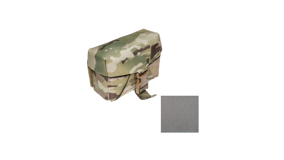 Raptor Tactical Skin Ammo M249 SAW NUTSACK Pouch, Soft, Tactical Grey, 100, SKN249-TG-100