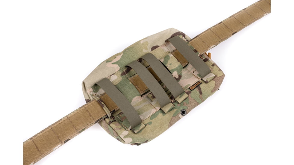 Raptor Tactical Small Utility Pouch w/ChemLight Holders, Black, UPS-BL