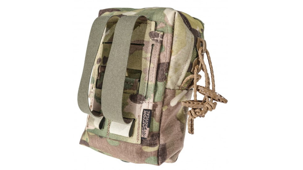 Raptor Tactical Small Utility Pouch w/ChemLight Holders, Multicam, UPS-MC