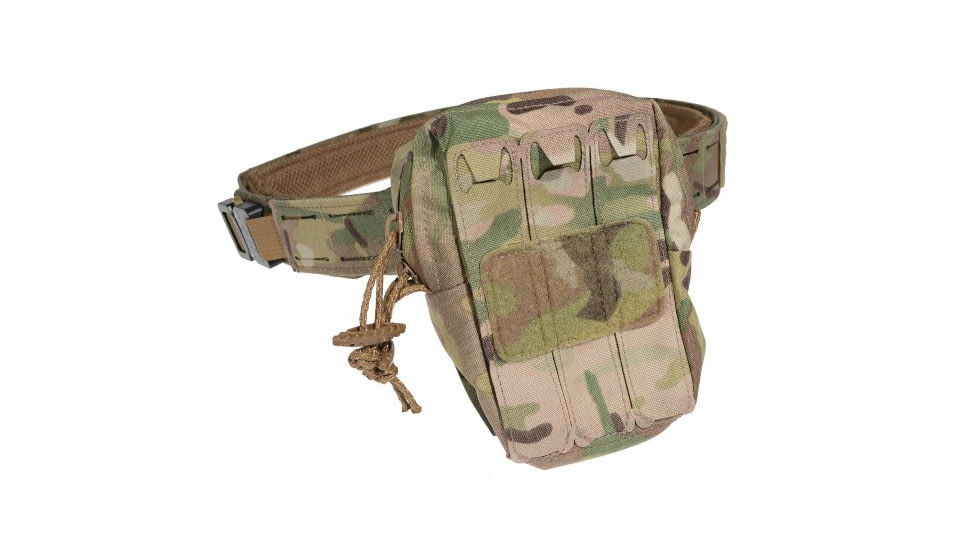 Raptor Tactical Small Utility Pouch w/ChemLight Holders, Multicam, UPS-MC