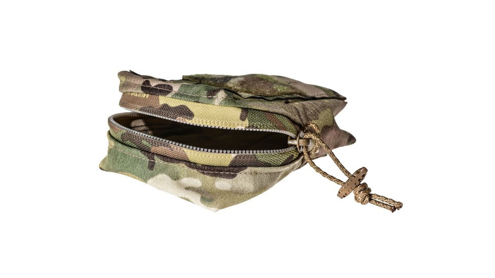 Raptor Tactical Small Utility Pouch w/ChemLight Holders, Multicam, UPS-MC
