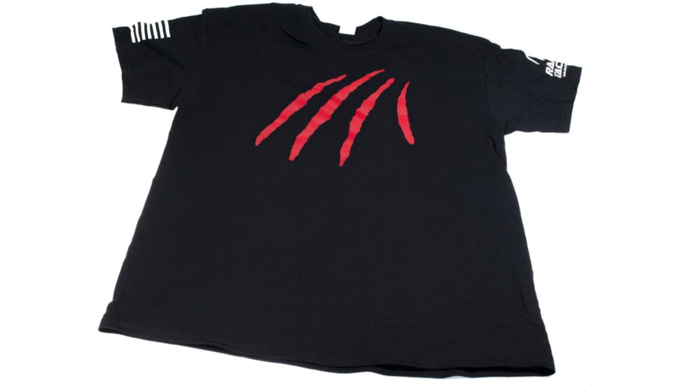 Raptor Tactical T-Shirt - Mens, Black, Extra Large, RT-RAPTORTSHIRT-BK-XL