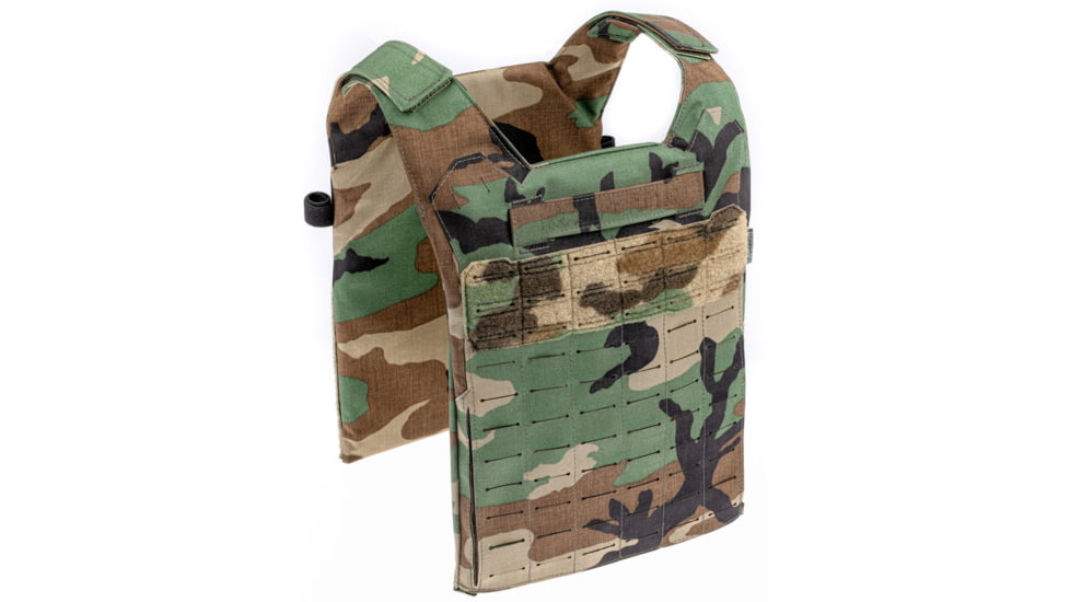 Raptor Tactical THOR MK2 Back Plate Carrier Bag, Woodland, Medium, T2B-M81-MD