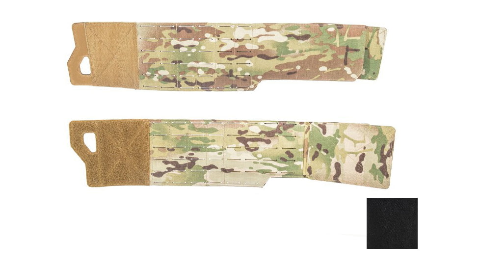 Raptor Tactical THOR Cummerbund MK2 Plate Carriers, MOLLE/Velcro, Medium, Black, RT-THORCB-MK2-BK-M