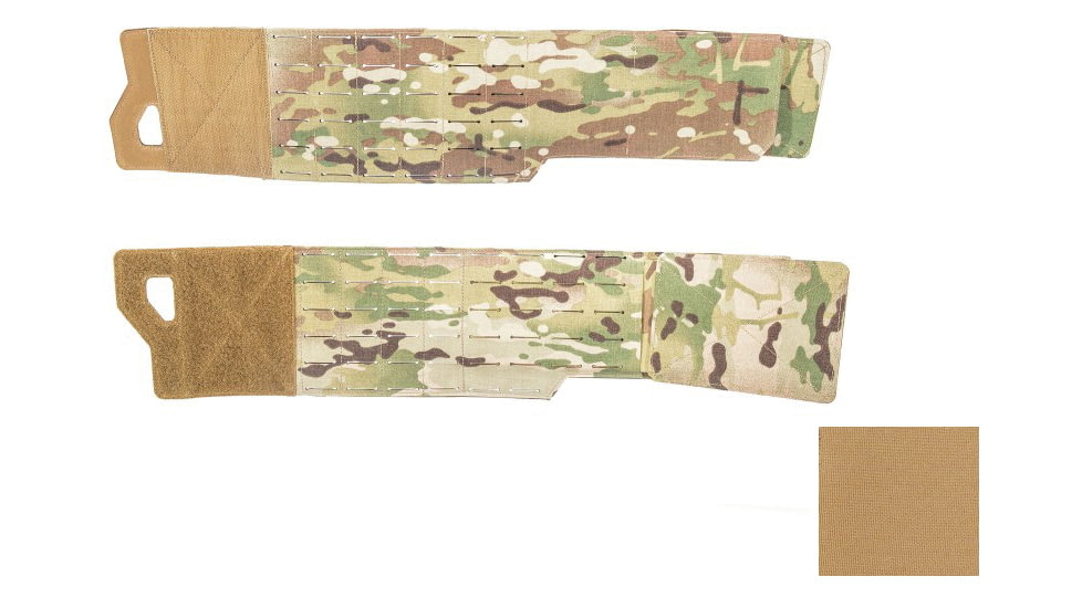 Raptor Tactical THOR Cummerbund MK2 Plate Carriers, MOLLE/Velcro, Large, Coyote Brown, RT-THORCB-MK2-CB-L