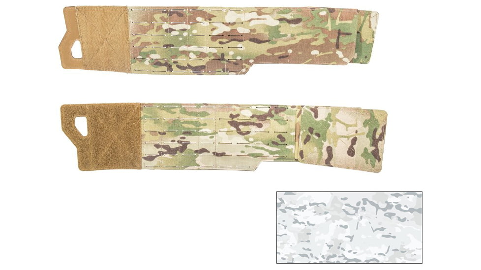 Raptor Tactical THOR Cummerbund MK2 Plate Carriers, MOLLE/Velcro, Large, MultiCam Alpine, RT-THORCB-MK2-MCA-L