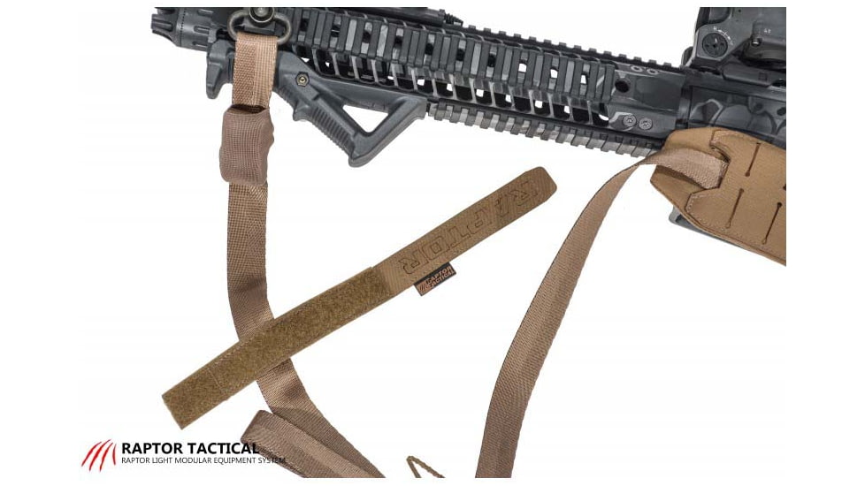 Raptor Tactical Three Point Reflex Sling Adapter, Coyote Brown, RT-REFXADP-CB