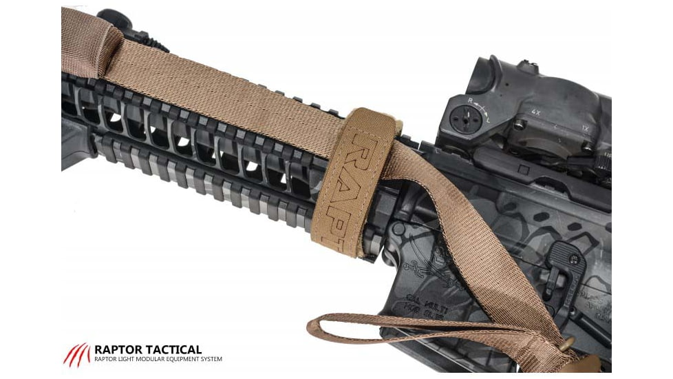 Raptor Tactical Three Point Reflex Sling Adapter, Coyote Brown, RT-REFXADP-CB