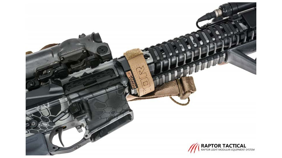 Raptor Tactical Three Point Reflex Sling Adapter, Coyote Brown, RT-REFXADP-CB