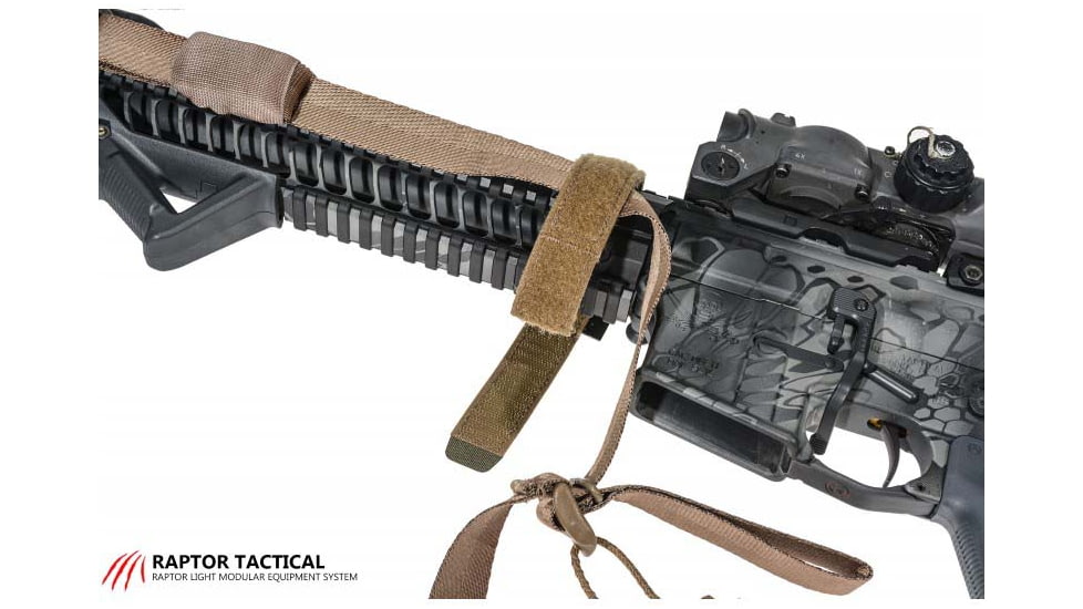 Raptor Tactical Three Point Reflex Sling Adapter, Coyote Brown, RT-REFXADP-CB