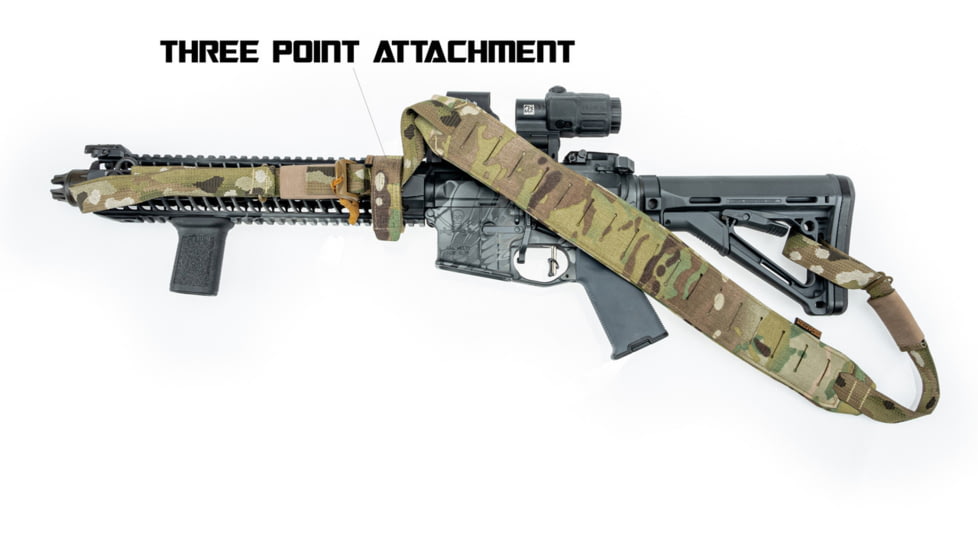 Raptor Tactical Two Point REFLEX MK1 Gun Sling, Black, RS1-BL