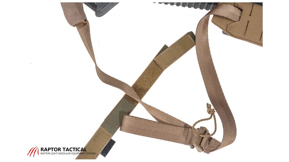 Raptor Tactical Two Point REFLEX MK2 Gun Sling, Coyote Brown, RS2-CB