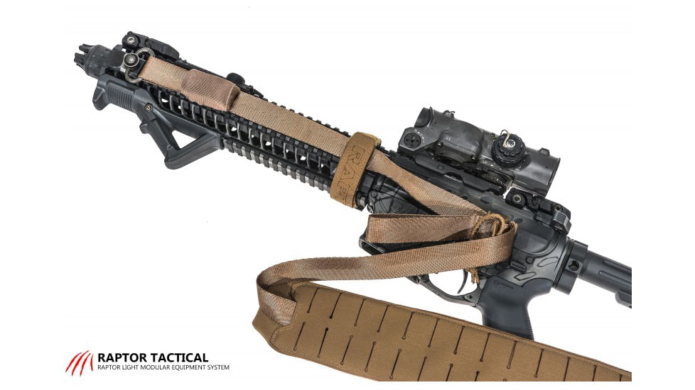 Raptor Tactical Two Point REFLEX MK2 Gun Sling, Coyote Brown, RS2-CB