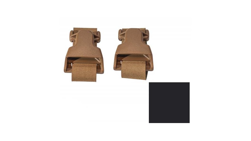 Raptor Tactical Universal Chest Rig - Attachment Kit, Coyote Brown/Black, One Size, RT-UCR-AK-CB-LBK