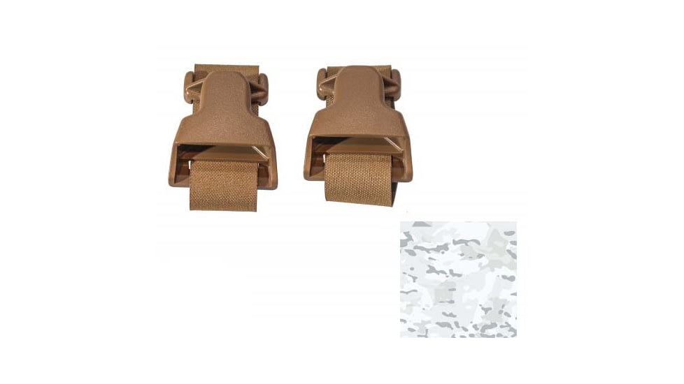 Raptor Tactical Universal Chest Rig - Attachment Kit, Coyote Brown/Multicam Alpine, One Size, RT-UCR-AK-CB-LMCA
