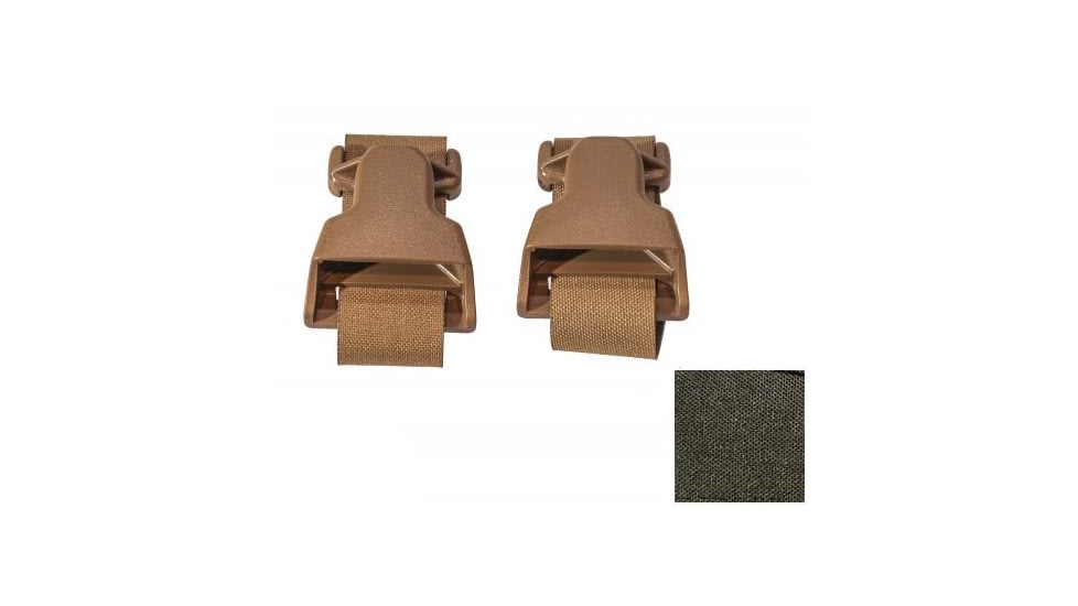 Raptor Tactical Universal Chest Rig - Attachment Kit, Coyote Brown/Ranger Green, One Size, RT-UCR-AK-CB-LRG