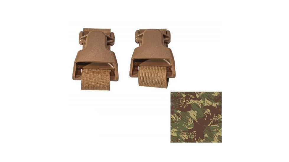 Raptor Tactical Universal Chest Rig - Attachment Kit, Coyote Brown/Rhodesian, One Size, RT-UCR-AK-CB-LRD