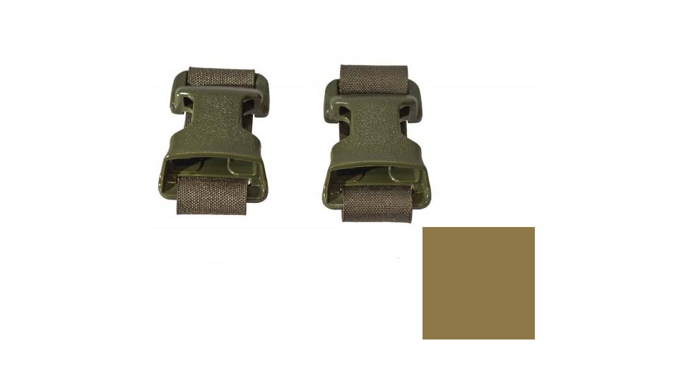 Raptor Tactical Universal Chest Rig - Attachment Kit, Ranger Green/Coyote Brown, One Size, RT-UCR-AK-RG-LCB
