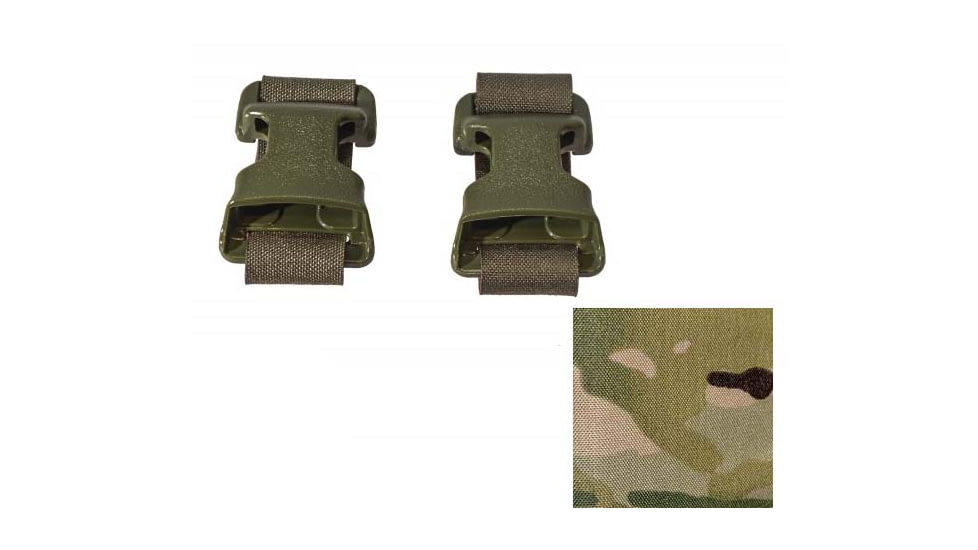 Raptor Tactical Universal Chest Rig - Attachment Kit, Ranger Green/Multicam, One Size, RT-UCR-AK-RG-LMC