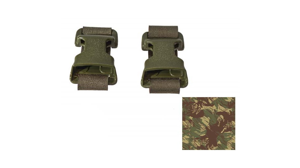 Raptor Tactical Universal Chest Rig - Attachment Kit, Ranger Green/Rhodesian, One Size, RT-UCR-AK-RG-LRD