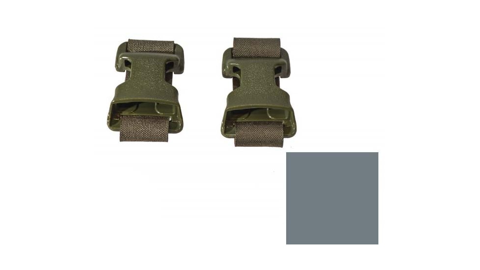 Raptor Tactical Universal Chest Rig - Attachment Kit, Ranger Green/Tactical Grey, One Size, RT-UCR-AK-RG-LTG