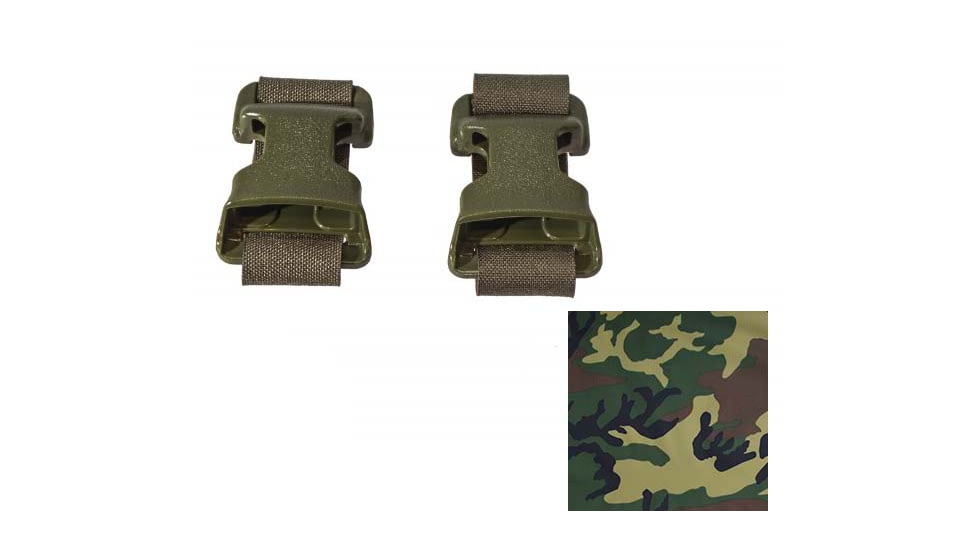Raptor Tactical Universal Chest Rig - Attachment Kit, Ranger Green/Woodland, One Size, RT-UCR-AK-RG-LWD