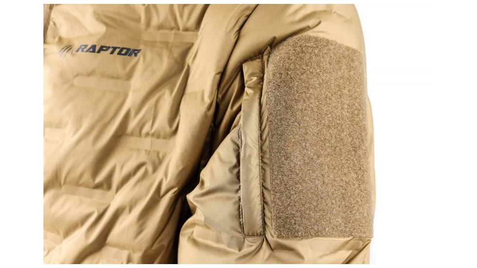 Raptor Tactical Welded Down EXFIL Jacket, Coyote Brown, Extra Large, EXFIL-CB-XL