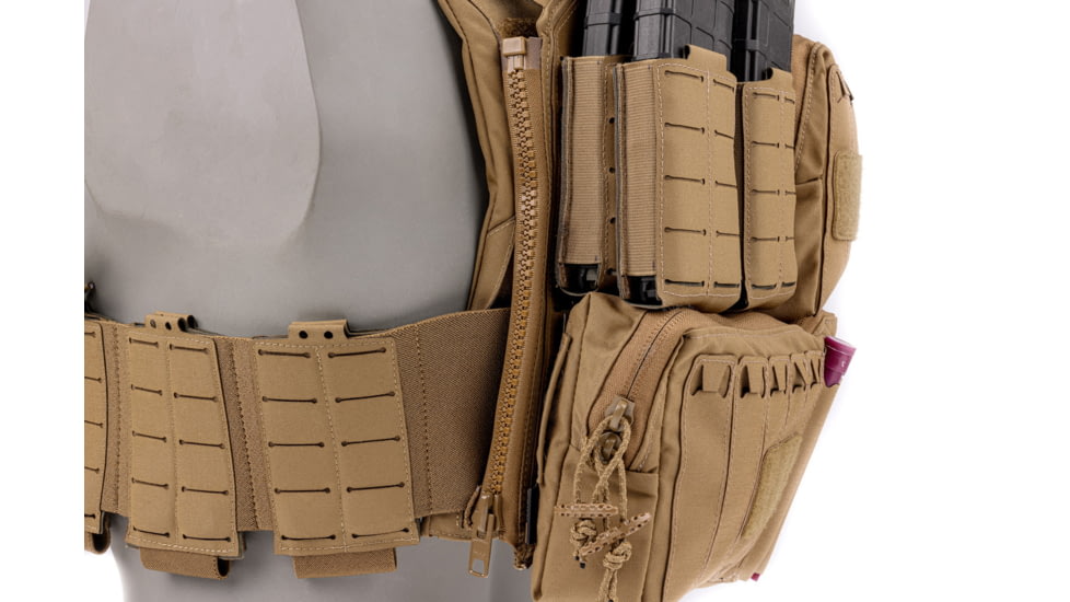 Raptor Tactical Zip on Molle Panel, Black, ZIP-BL