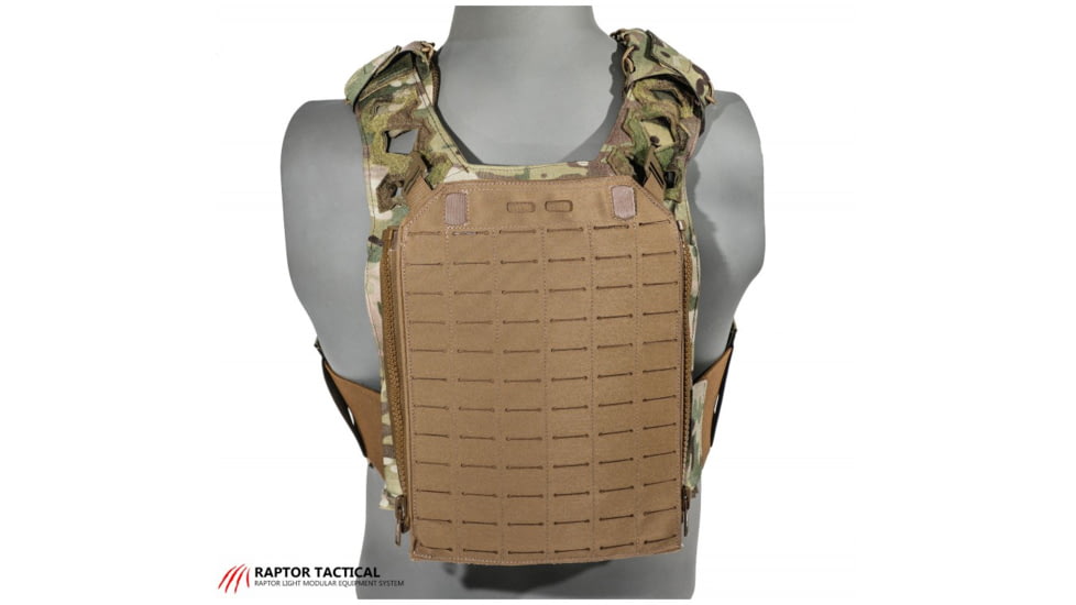 Raptor Tactical Zip on Molle Panel, Coyote Brown, ZIP-CB