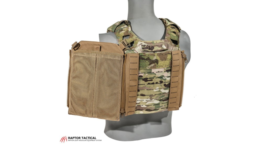 Raptor Tactical Zip on Molle Panel, Coyote Brown, ZIP-CB