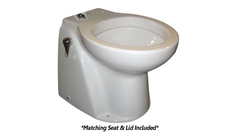 Raritan Atlantes Freedom w/Vortex-Vac - Household Style - White - Freshwater Solenoid - Toilet Control - 12V 33763