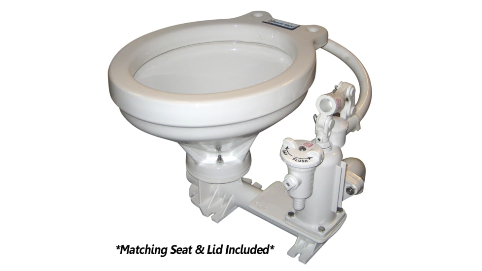 Raritan Hi-Boy Manual Toilet - White Household Style 33879