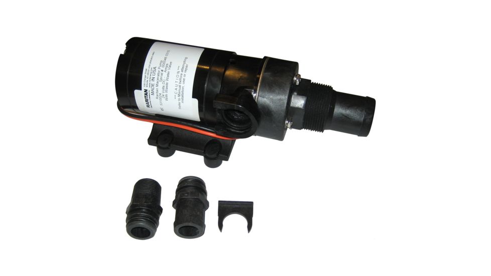Raritan Macerator Pump - 24VDC w/Barb Adapter 57025