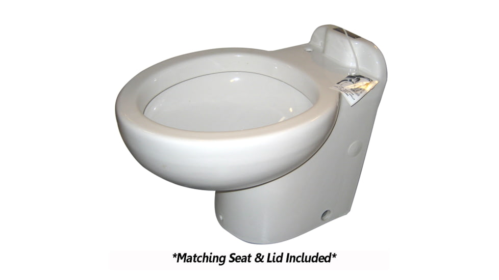 Raritan Marine Elegance - Household Style - White - Remote Intake - Heavy-Duty Push-Button Control - 12V 34609