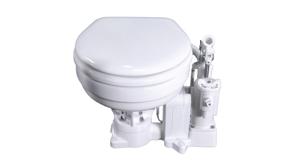 Raritan PH PowerFlush Electric Household Bowl - 12V - White 76227