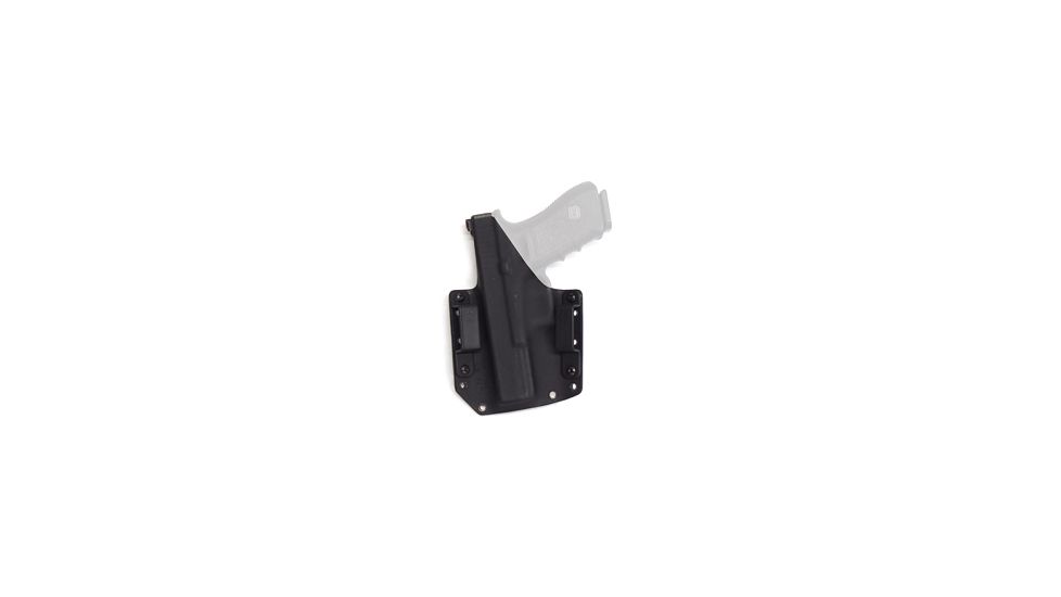 Raven Concealment 1.25 Inch Phantom Holster Systems Right Hand OWB Standard Belt Loops, Black, RCS125STDLOOPSBKPHRH