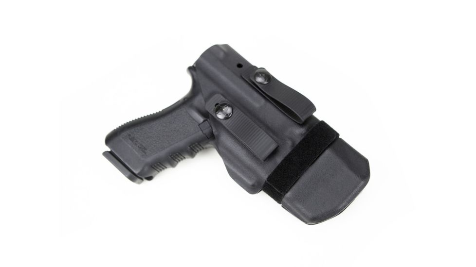 Raven Concealment Morrigan Light IWB Holster, Glock 17/22/31 Surefire XC1, Ambi Soft Loops, Black, MORG17XC1