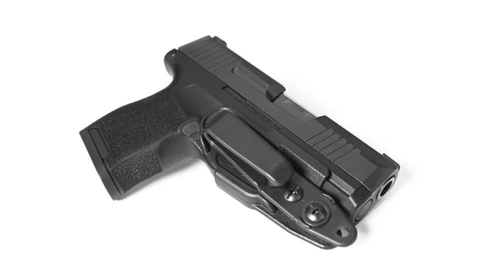Raven Concealment VanGuard 2 Kit, Sig P365, 1.5in Overhook &amp; Lnyrd, Black, VG2P365BKOH