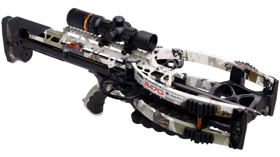 Ravin 470 XK7 Camo Crossbow, 17 lb, 470fps, XK7, R063